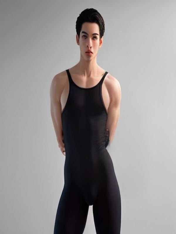 Seamless Open-Crotch Bodysuits